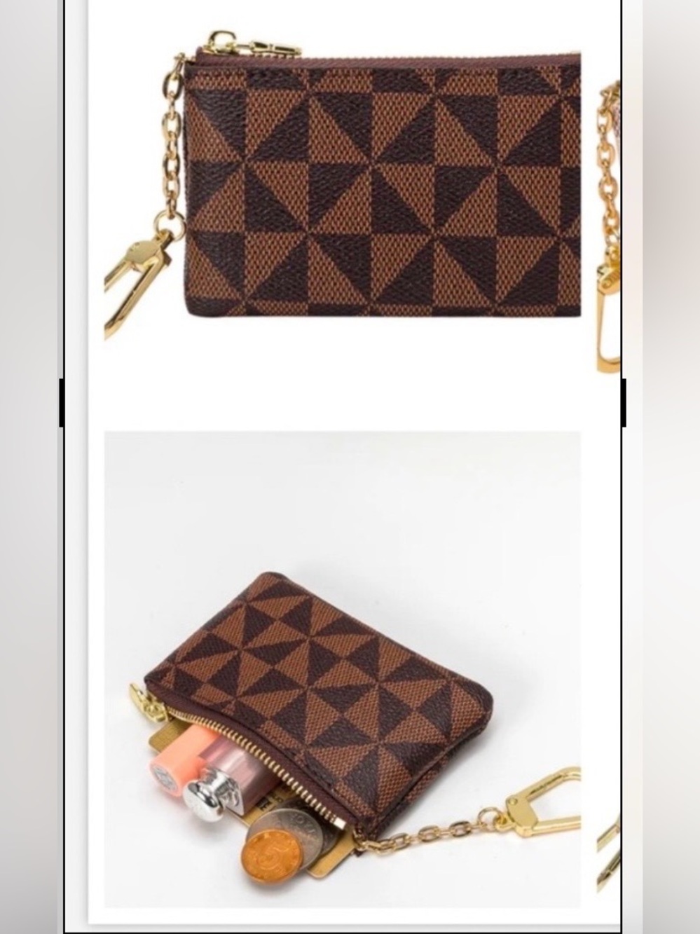 💰 Bundle 2 For $20 Deal BrownCard Case

NWOT Design card/key Case